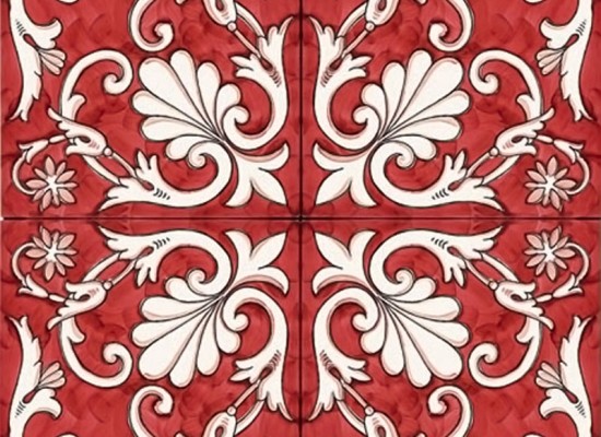 Piastrelle in maiolica